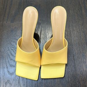COPY - Tony Bianco yellow heels
